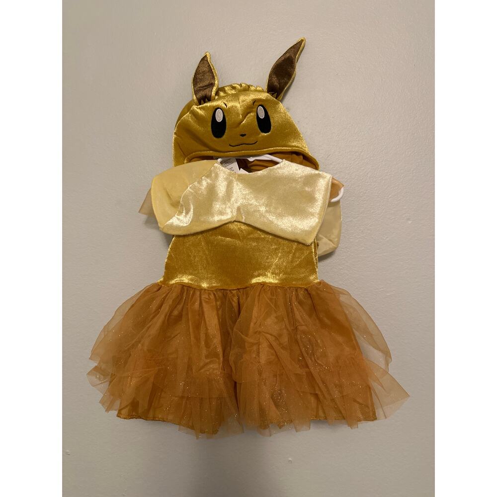 Pokémon Eevee Infant/Toddler Costume – Size 12-18M Hooded Dress